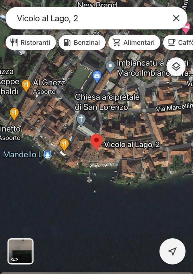 La Casina Al Lago Mandello del Lario Exterior foto